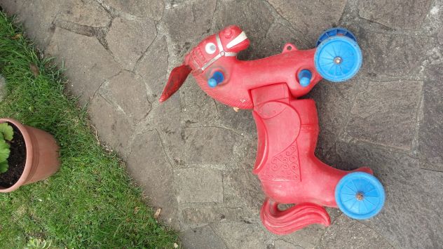 aps politoys polistil cavallo bambini d'epoca - Foto 6