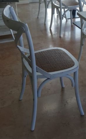 Sedie da interni da esterno per pizzeria, pub, bistrot - Foto 3
