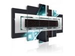 Quadro Scuro Con Striscia Azzurra 100x50 E 200x100 ARREDALACASA