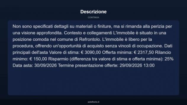Immobile in asta di 23 m² in vendita a Refrontolo - Foto 9