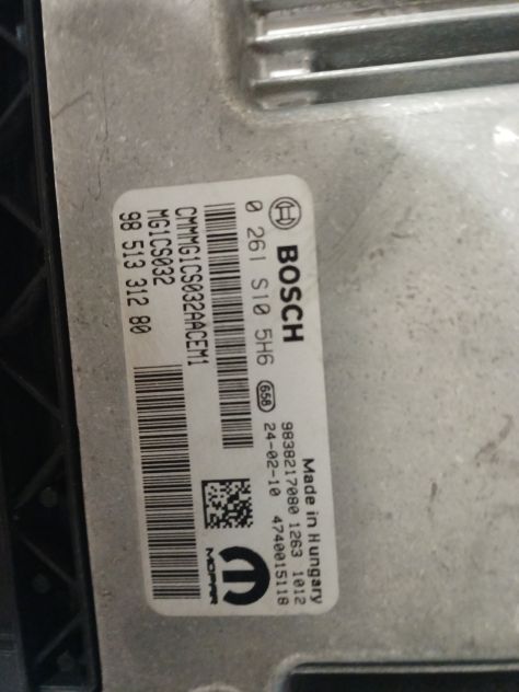 9851331280 CENTRALINA MOTORE PEUGEOT 208 II 1.2 PURETECH 100 0261S105H6 MG1CS032 - Foto 5