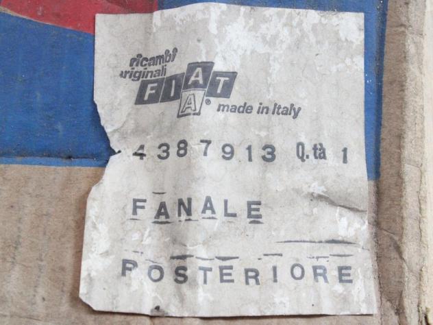 4387913 FARO FANALE POSTERIORE SINISTRO FIAT 127 900 B CL (SECONDA SERIE) RICAMBIO NUOVO TRASPARENTE MANCANTE - Foto 6
