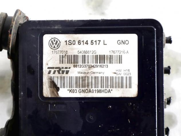 1S0614517L CENTRALINA POMPA AGGREGATO ABS VOLKSWAGEN UP 1.0 B 44KW 5M 5P (2016) RICAMBIO USATO 17677016 - Foto 6