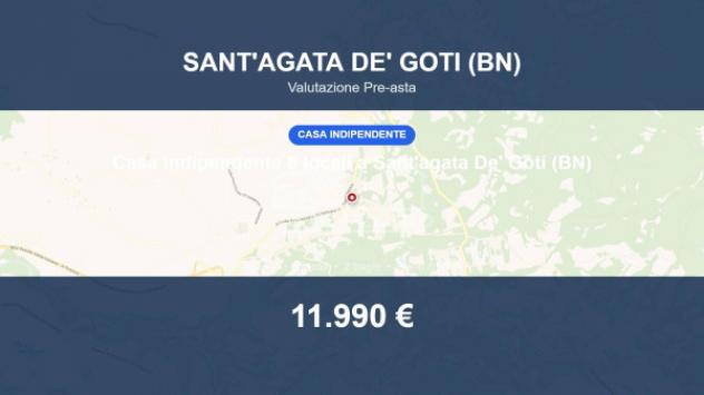Immobile in asta di 189 m² con più di 5 locali in vendita a Sant'Agata de' Goti