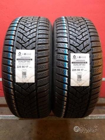 2 gomme 225 55 17 dunlop inv a3867