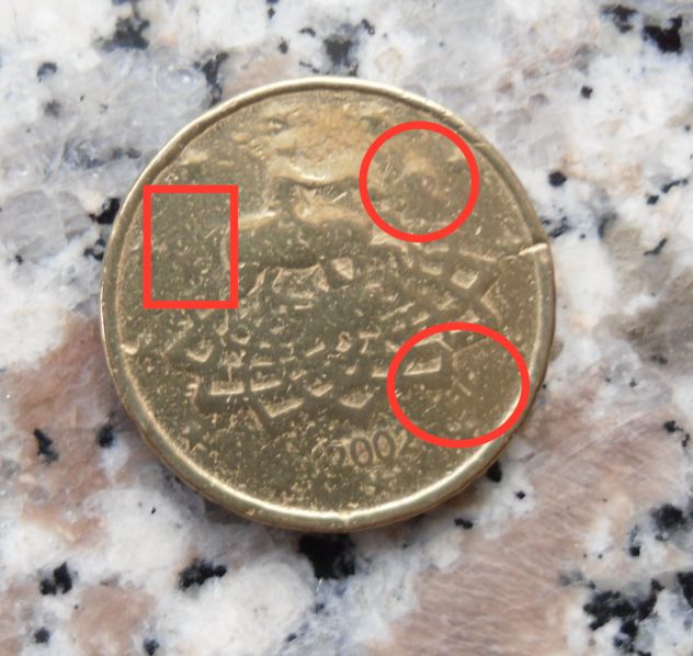 50 CENTESIMI D' EURO DEL 2002 ITALIA CON DIFETTO DI CONIO - - Foto 4