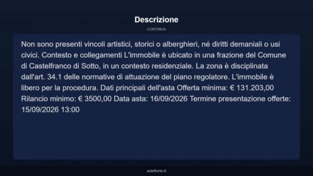Immobile in asta di 258 m², box auto in vendita a Castelfranco di Sotto - Foto 12