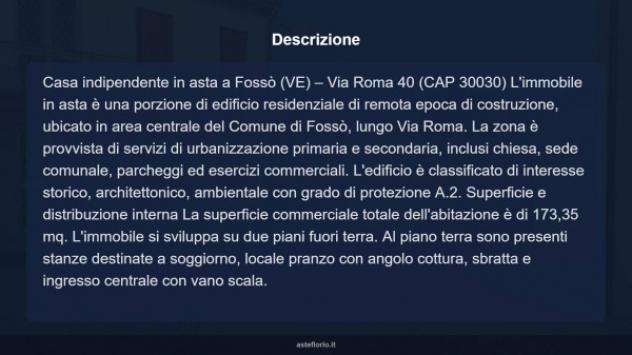 Immobile in asta di 173 m² con più di 5 locali in vendita a Fossò - Foto 18