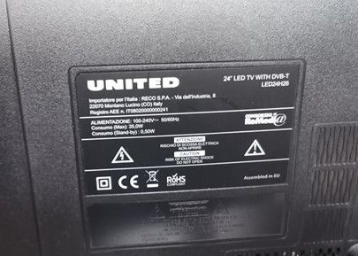 TV LCD 24 pollici United LED24H26 - Foto 5