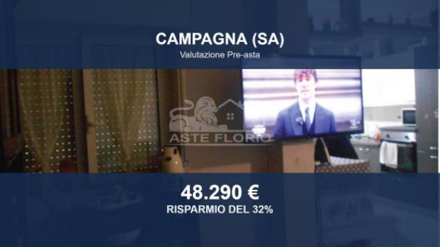 Immobile in asta di 140 m², box auto in vendita a Campagna
