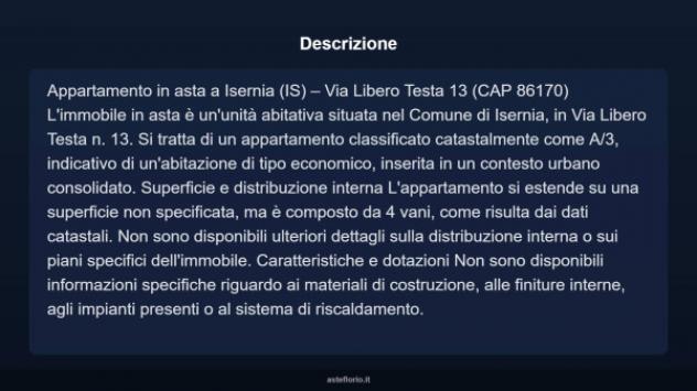 Immobile in asta di 60 m² in vendita a Isernia - Foto 5