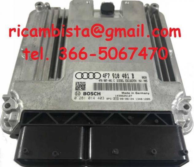 0281014403 4F7910401B Audi A6 2.7 TDI centralina motore