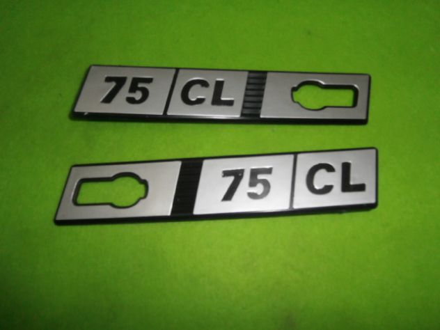 Scritte logo targhette Fiat ritmo 75 CL ''NUOVE'' - Foto 2