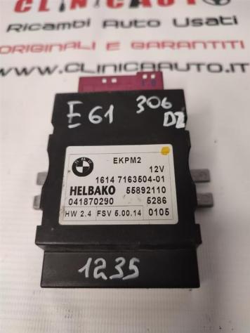 CENTRALINA POMPA CARBURANTE BMW Serie 5 E61 Touring 1614 7163504-01 diesel 2993 (03) - Foto 2