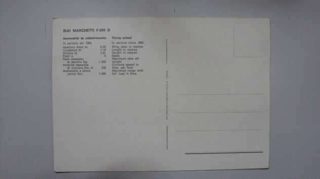 Coppia cartoline aerei Alitalia inizi anni 80 - Foto 4