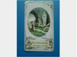 HOLY CARD SANTINO VERGINE MARIA LOURDES