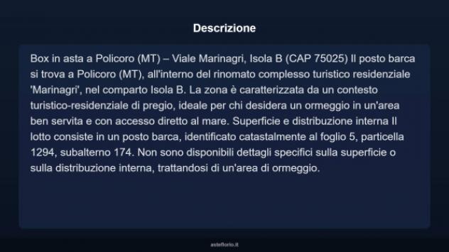Immobile in asta di 15 m² in vendita a Policoro - Foto 2