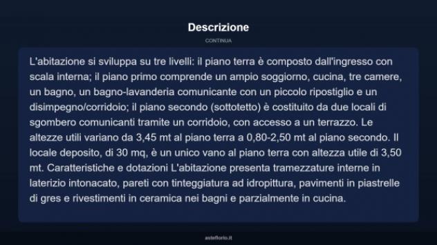 Immobile in asta di 255 m² in vendita a Rionero in Vulture - Foto 14