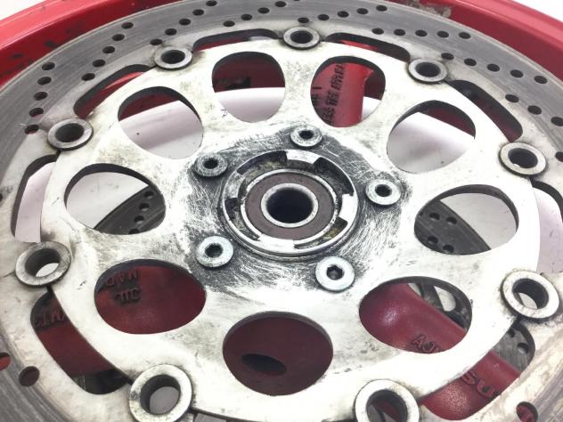 SUZUKI GSX-R N S 750 CERCHIO RUOTA ANTERIORE 17 X 3.50 - NO DISCHI 1992 1995 - Foto 6
