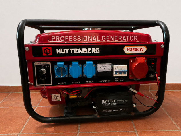 Gruppo elettrogeno HÜTTENBERG H8500W a noleggio
