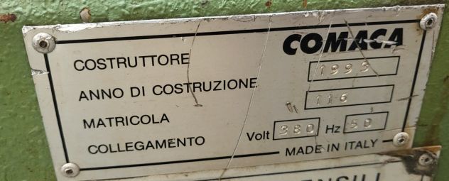 SCANTONATRICE COMACA MOD VAR 250 AD ANGOLO VARIABILE - Foto 3