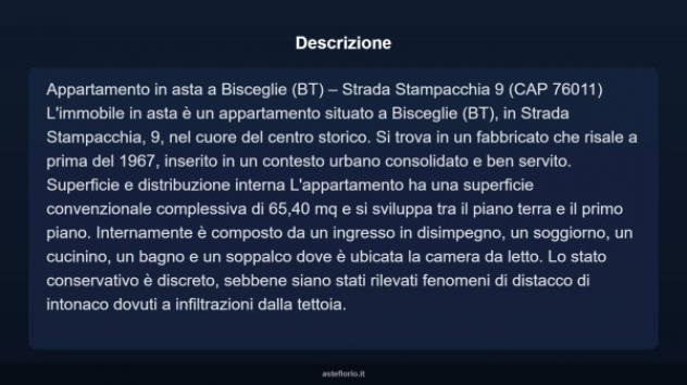 Immobile in asta di 65 m² in vendita a Bisceglie - Foto 4
