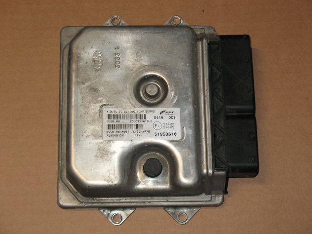 51953616 ECU CENTRALINA LANCIA YPSILON 0.9 80HP 8GSW.H6 HW611 51953616