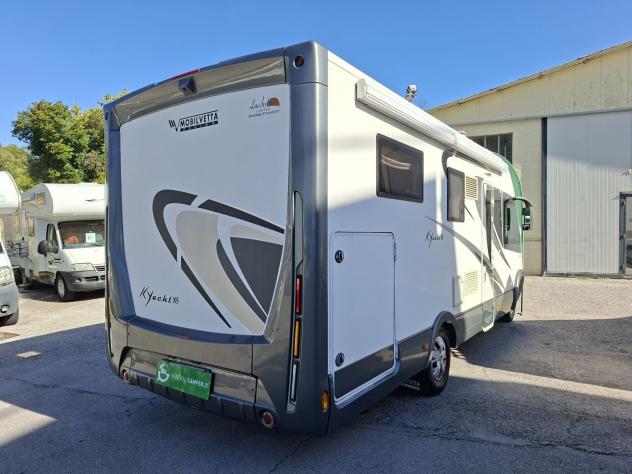 MOTORHOME MOBILVETTA DUCATO SEMIDINETTE LETTI GEMELLI BASCULANTE GARAGE CLIMATIZZATORE FOTOVOLTAICO CAMPEGGIO CAMPER USATI GENERALI 1801 - Foto 4