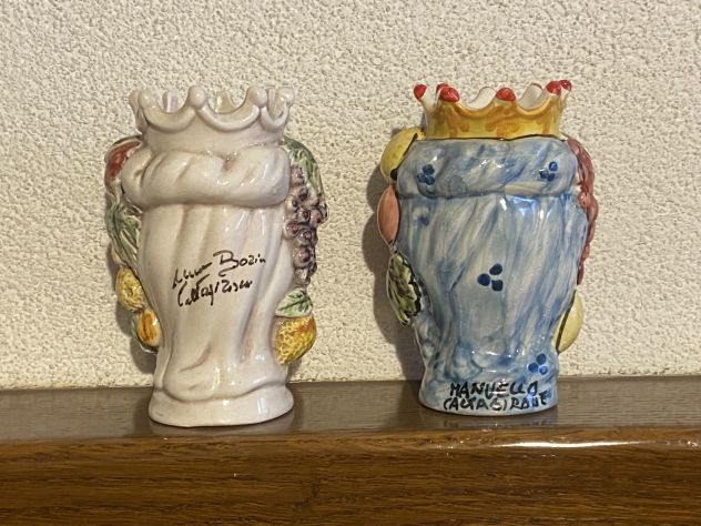 Teste di moro Siciliane ceramiche di Caltagirone - Foto 2