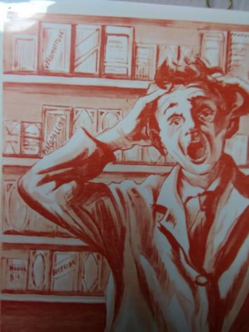 pubblicità farmaceutica su mattonella in ceramica - vintage - Foto 5