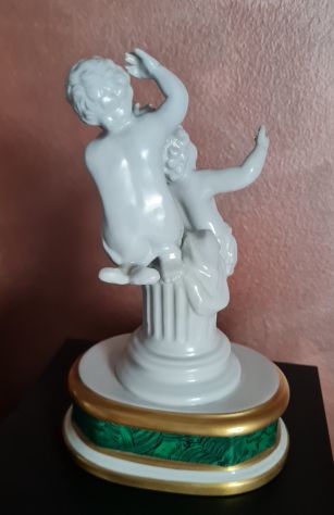 Figurina Porcellana  Mangani vintage  '    GEMINI   '. - Foto 2