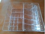 Organizer trucchi Ikea GodMorgon in plastica trasparente