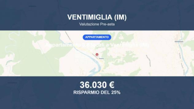 Immobile in asta di 67 m² in vendita a Ventimiglia