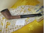 Pipa DUBLIN  in radica sabbiata VAUEN n°  5160, bocchino floc in ebanite origina