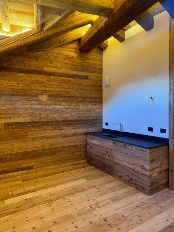 Travature in legno di recupero per rivestimenti - Foto 3