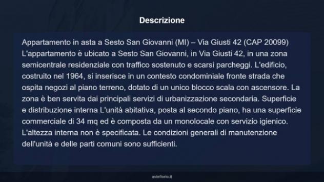 Immobile in asta di 34 m² in vendita a Sesto San Giovanni - Foto 18