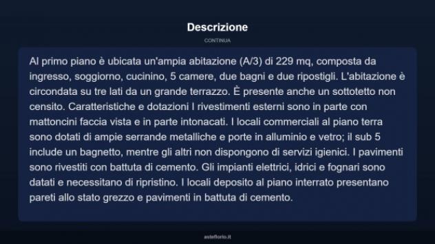 Immobile in asta di 1211 m² in vendita a Lucera - Foto 5