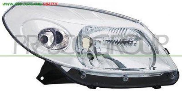 PROIETTORE SINISTRO H4-ELETTRICO-SENZA MOTORE-CROMATO DA2204804 Parti elettriche Fanaleria Proiettori Proiettore ant. DACIA - SANDERO - 2008 2012