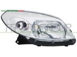 PROIETTORE SINISTRO H4-ELETTRICO-SENZA MOTORE-CROMATO DA2204804 Parti elett …