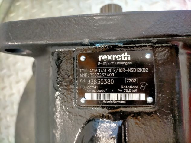 Pompa Rexroth A11VO75 per Takeuchi - Foto 5