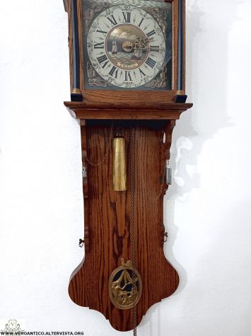 176300 Antico orologio a pendolo olandese H=140 cm. - Foto 10