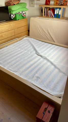 Struttura letto matrimoniale con contenitore - Foto 2