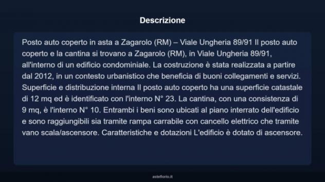 Immobile in asta di 12 m² in vendita a Zagarolo - Foto 4