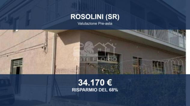 Immobile in asta di 157 m² in vendita a Rosolini