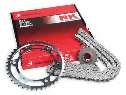 Kit trasmissione per Honda Cb 650 F Cb 650 R corona pignone Rk Regina