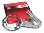 Kit trasmissione per Honda Cb 650 F Cb 650 R corona pignone Rk Regina