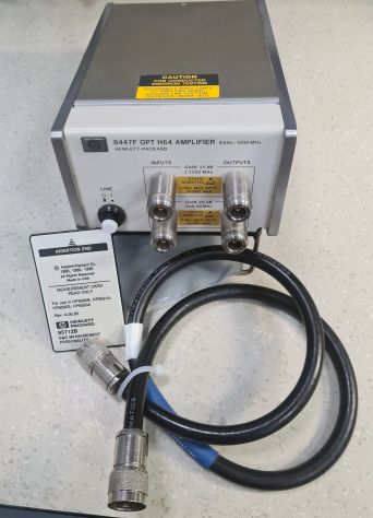 HP 11945A opt E51 - Close-Field probes set+HP844F opt H64 preamplifier