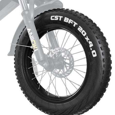 FAT BIKE ANNIOKI A8 PRO MAX 1500W 52V 70AH NUOVO - Foto 4