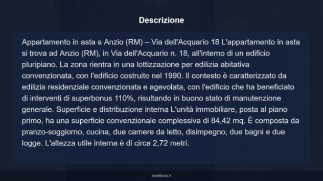 Immobile in asta di 84 m² in vendita a Anzio - Foto 12