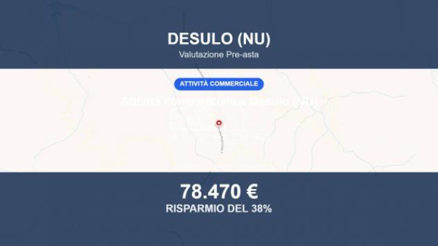 Immobile in asta di 1570 m² in vendita a Desulo